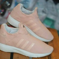 Sepatu Adidas Madoru Slop / Slip On Cewek Wanita Kado / Peach Orange