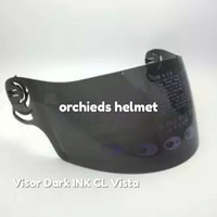 Kaca Helm Visor INK CL Vista Dark Smoke Original