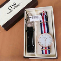 jam tangan pria/wanita daniel wellington (free tali cadangan) kw super