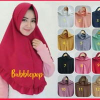 Jual Jilbab Instan / Khimar Rempel Pet Murah