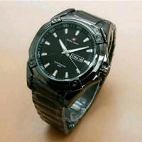 Jam Tangan Pria Swiss Army Rantai Stainless Steel Hari Tanggal Promo