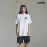 A27603 T-Shirt PROVOKE! - Boombox - Putih