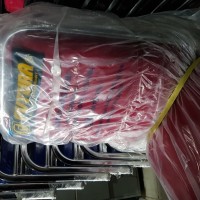 Kursi Susun Futura Original 405 merah. Order khusus PT Glous