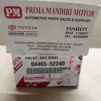 Spare part mobil TOYOTA kampas rem depan yaris type S