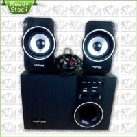 New! Speaker Advance M180Bt Bluetooth Fm Subwoofer System Berkwalitas