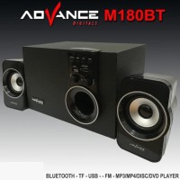 New! Speaker Advance M180Bt Advan Aktif Bluetooth Usb Radio Unik