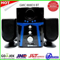 New! Speaker Aktif Gmc 888D3 Bisa Bluetooth Hot