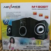 Promo Speaker Advance Portable M180Bt Bluetooth + Radio+ Remote
