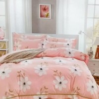 Ellenov Sprei+Bedcover Katun Jepang sunshine flower (180x200x25 cm)