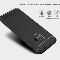 Softcase Samsung Galaxy S9 Slim Fit IPAKY Carbon Fiber