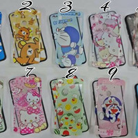 OPPO NEO 9 A37 A37F 360 KARAKTER FREE TEMPERED GLASS CASE OPPO A37 A37