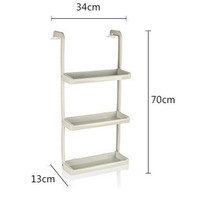 terbaik M55 Movable Placement Rack Rak kulkas Rak tempel 3SUSUN