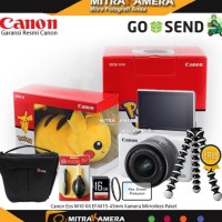 termurah/ Canon Eos M10 Kit Ef-M15-45mm Kamera Mirrorless Paket