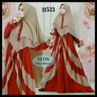 (Murah!!) Gamis Syari Fatin, 11533 !!!