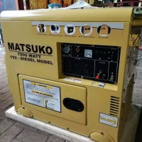 Promo Genset silent Diesel 7000 watt 1 phase murah berkualitas KUALI