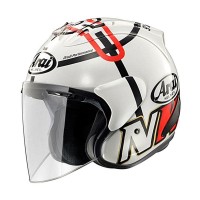 Arai SZ-RAM 4 Original Helm Half Face - Haga Monza White