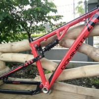 FRAME SEPEDA Frame Fullsus United Dominate 411 linkage full bearing