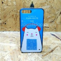 Case Soffie Iphone 8 Plus - Blue Music