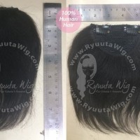 PONI HUMAN HAIR EXTENSION CLIP poni sambung rambut asli