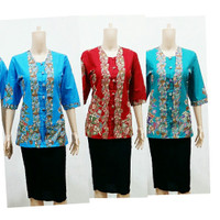 Blus Nadine Kerang | Pabrik Baju Batik atasan wanita Grosir Solo