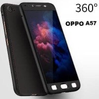 NEW !! Case 360 Oppo A57 Slim Hard Full Body Protection free Temper