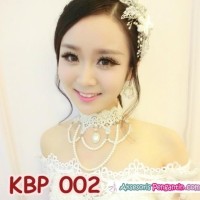 Sale! Kalung Lace Pesta Modern - Aksesoris Wedding Pengantin Wanita-