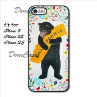 Casing iPhone 5 5S California With Bears Hug Hard Case Custom