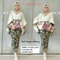 Baju pesta setelan batik setelan kebaya modern Rabbani atasan Jumbo