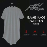 baju koko muslim pria santai model kurta putih