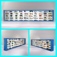 Rak Rack Hotwheels 1:64 Isi 50 Lanscape Warna Spesial