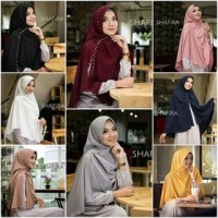 Fashion muslim wanita JIlbab Besar Khimar Instan Shafira Dhanisa Swaro