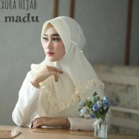 Fashion muslim wanita Jilbab besar Jaman NOW Khimar Instan Pet madu Ix