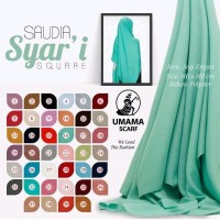 PROMO Segiempat Saudia Syari Umama - Hijab - Jilbab - Kerudung