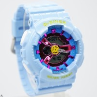 Jam Tangan D-Ziner 8066 Blue Jam Wanita Original Dualtime Sporty Murah