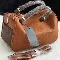 ZBM456 BROWN | Tas Zara Terbaru Travel Top Handle 2018 Original