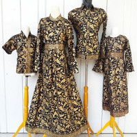 Jual COUPLE/SET GAMIS KELUARGA BATIK PEKALONGAN Murah