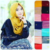 Grosir per 10 pcs tidak ecer kerudung jilbab hijab murah reinaz