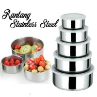 Rantang Stainless 5 Susun 5 In 1 Panci Tempat Nasi Sayur Lauk Pauk RSS