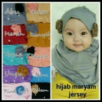 (Harga Oke) Jilbab Bayi Syria Maryam / Kerudung Anak / Hijab Baby