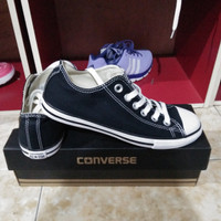 sepatu converse murah original warna hitam putih