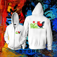 Hoodie Zipper MANGKOK CAP AYAM