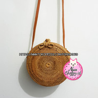 Jual Tas Rotan Bali Bulat Murah Slingbag Murah