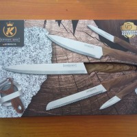 KITCHEN KING 6 PCS PISAU SET QUALITY CONTROL GERMANY