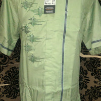 Baju Koko AlMia Motif Terbaru Size Besar Ld 128cm
