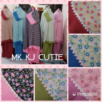 Mukena Bali bahan katun Jepang MK KJ CUTIE
