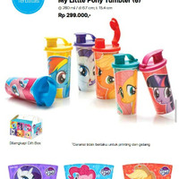 Jual My Little Pony Tumbler / Tempat Minum / Diskon Murah Murah