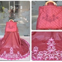 iD-Mukena Dewasa Ashanty Katun Minyak-Merah