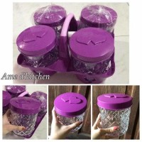 Promo Toples Isi 4 + Rak Toples Golden Sunkist Unik