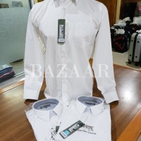 CARDINAL KEMEJA FORMAL STRAMI SLIM FIT PUTIH FAKAI02077J O8A