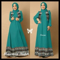 Gamis / Pakaian Wanita Muslim Maureen Batik Syari ! ! ! ! !